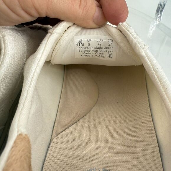 Bzees Womens Time Square Slip On Sneakers Size 11 White Canvas Comfy Shoes - Picture 13 of 15